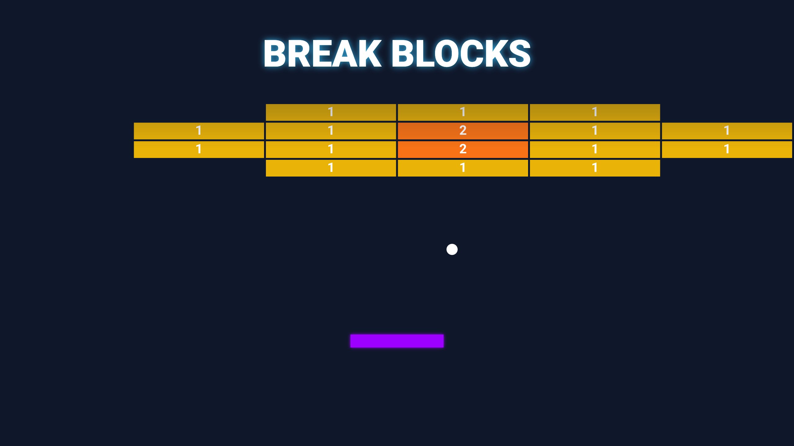 Neon Brick Smasher — screenshot 1
