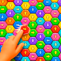 Hexa Gone: простой но затягивающий пазл