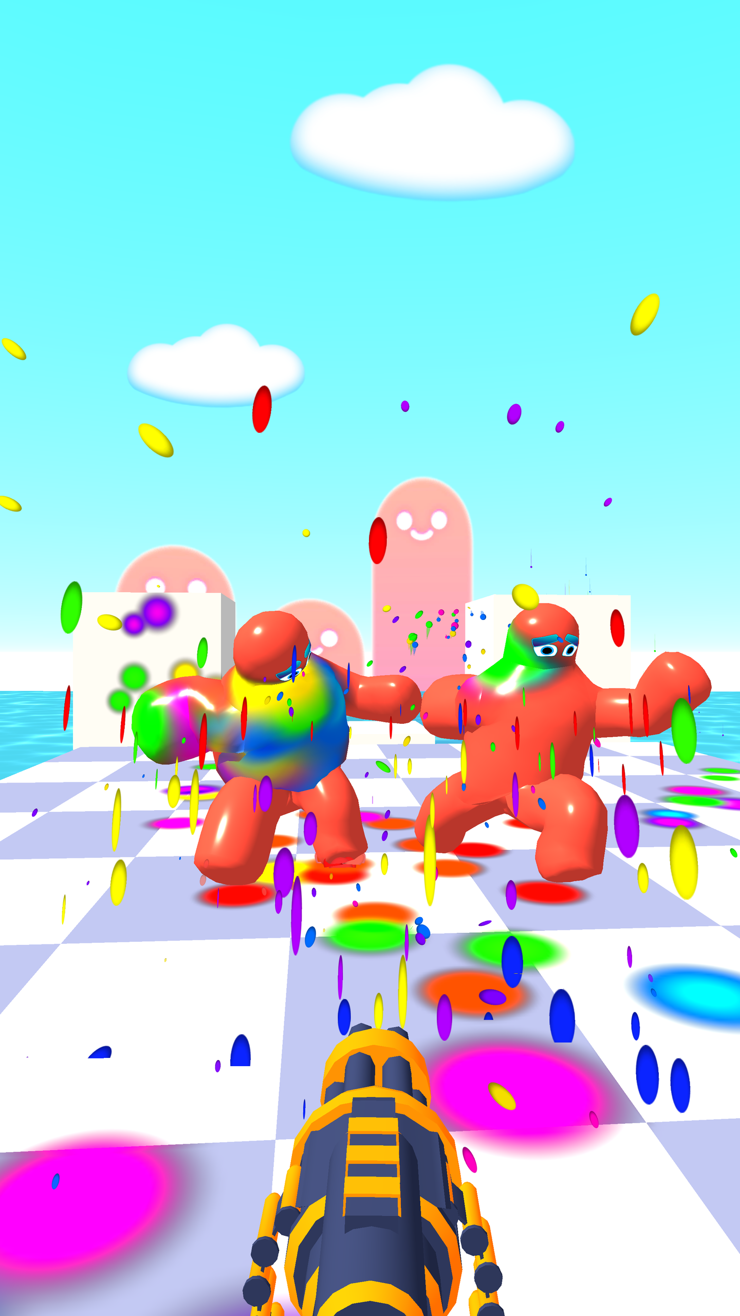 Gun and Paint: Jelly Shooter 3D screenshot 13