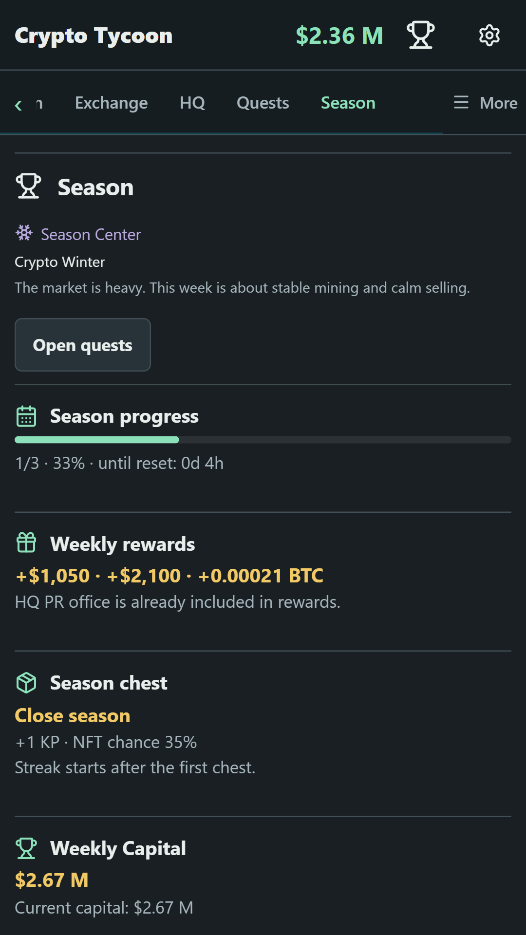 Crypto Tycoon screenshot 12