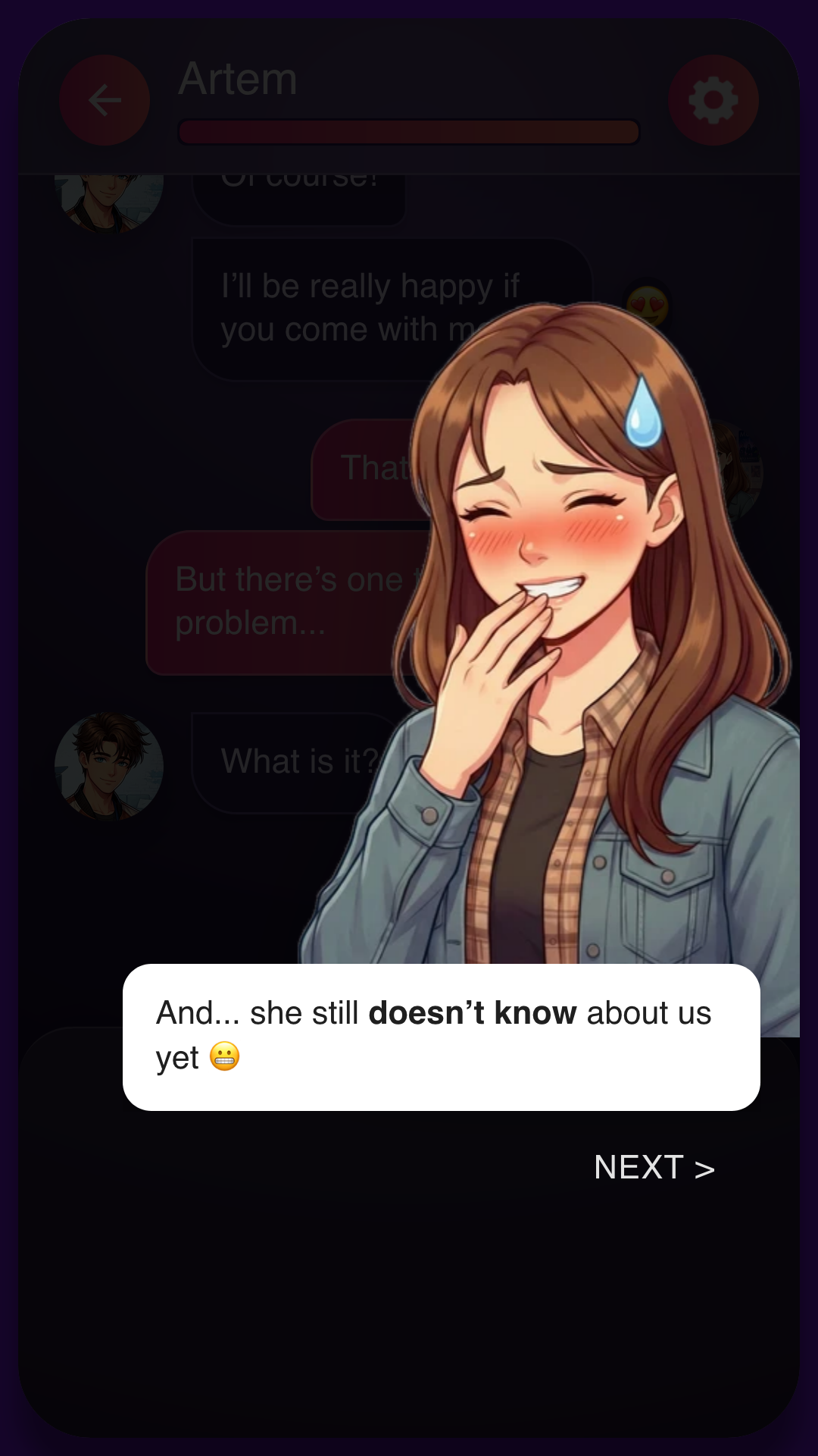 Chat with My Friend's Brother screenshot 5