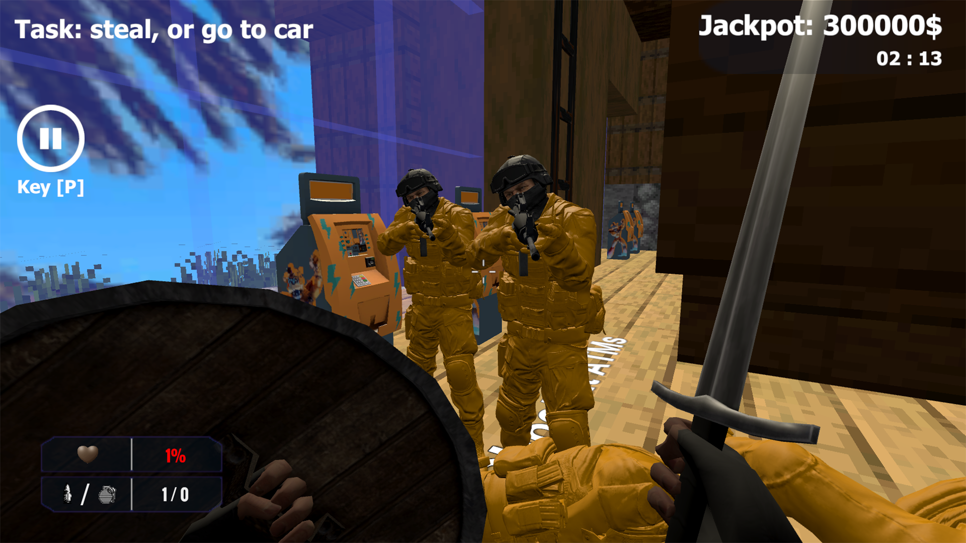 Bandits of the Cubic City screenshot