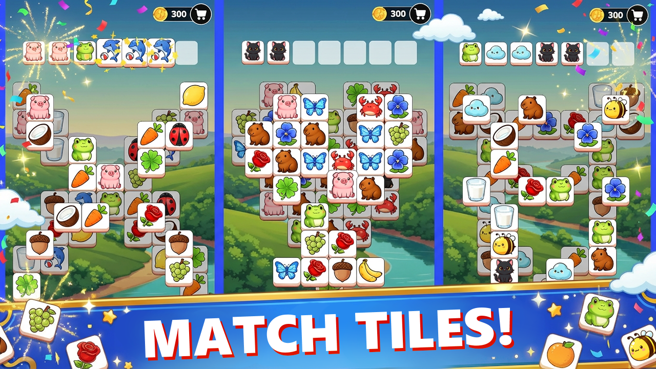 Tile Match: Around the World — screenshot 1
