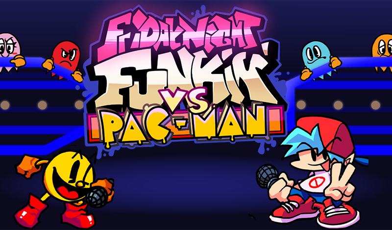 Fnf vs PacMan game cover