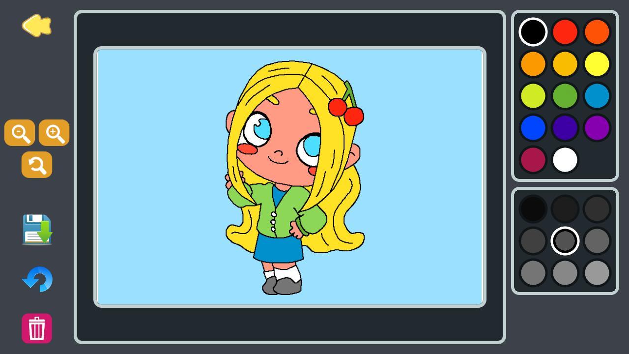 Avatar World Coloring screenshot