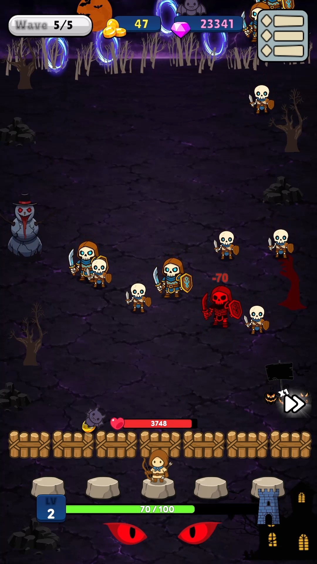 Wizard: Tower Defense 2D screenshot 3