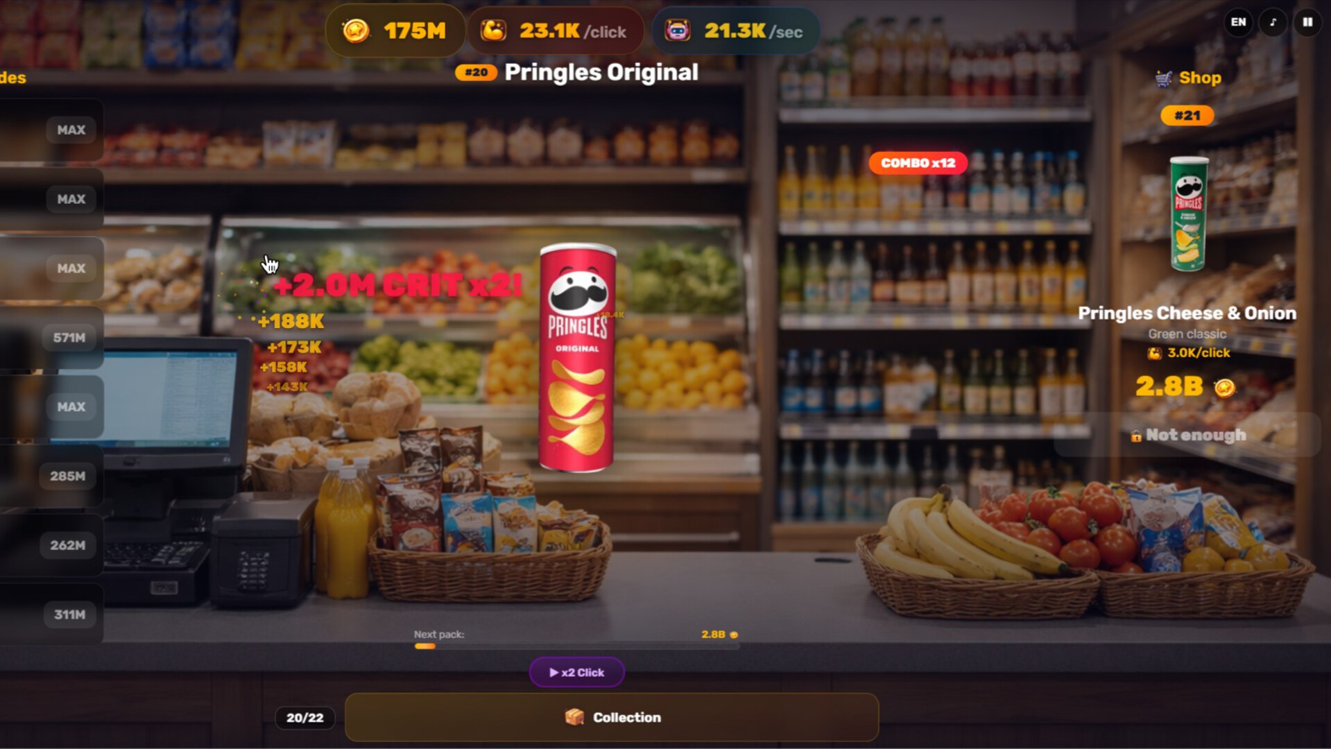 Chipsomania - Clicker — screenshot 3