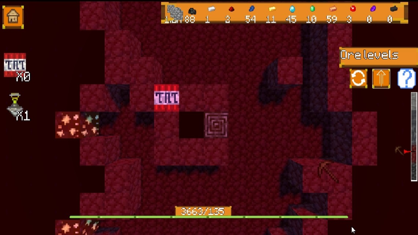 Mega-mine: Get to Bedrock! — screenshot 1