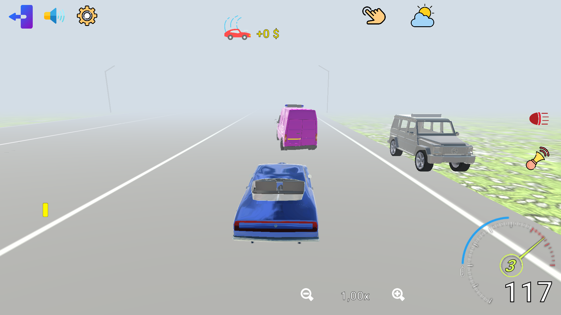 Traffic Weaving: Night Drive 200 km screenshot 17