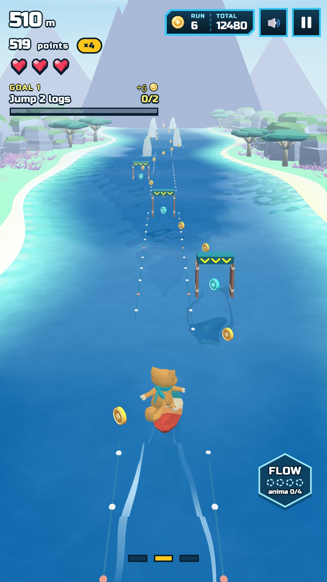 Flow Board: Parkour Runner screenshot 13