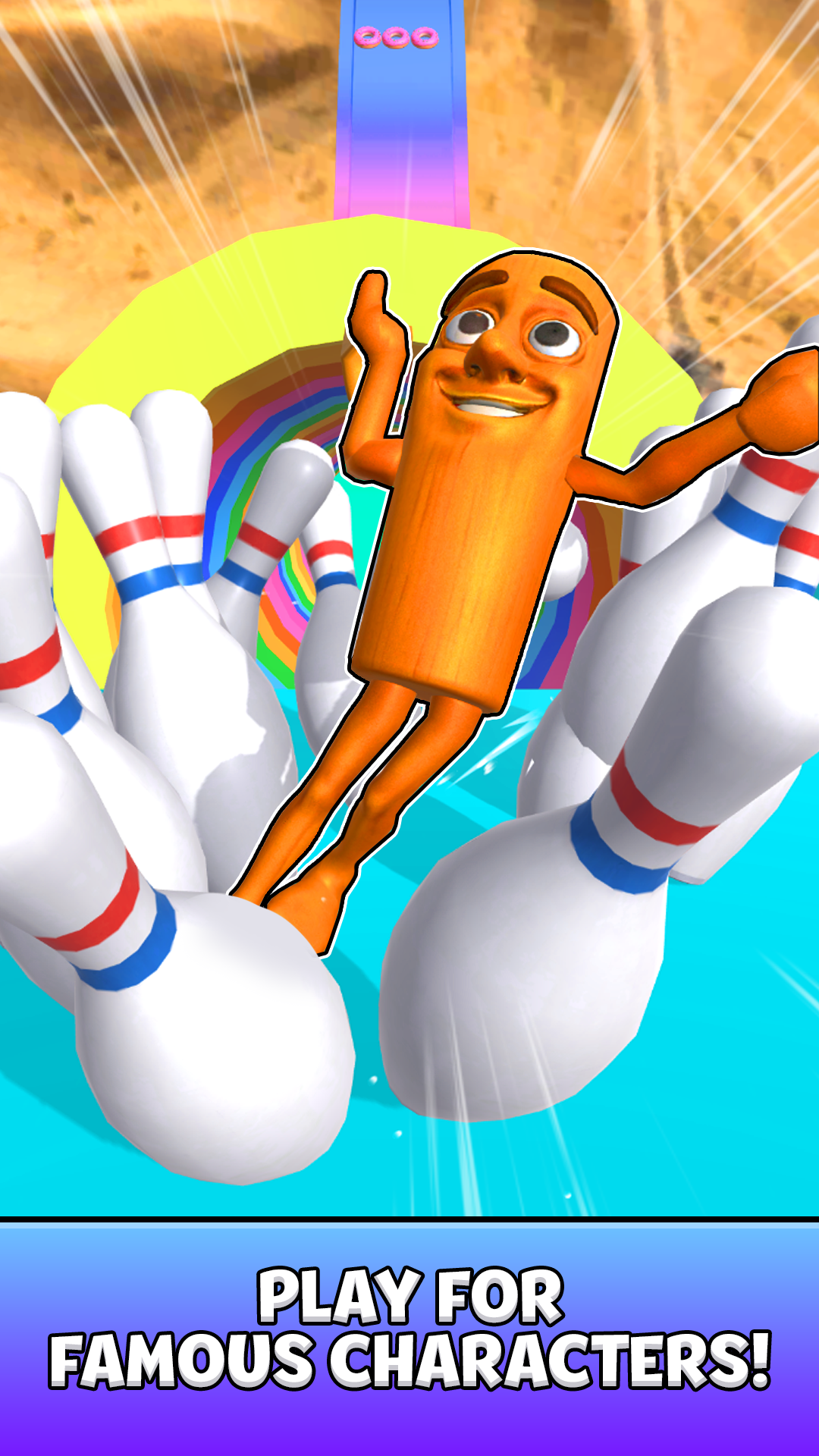 Crazy Downhill! Ragdoll Fall Down! screenshot 6