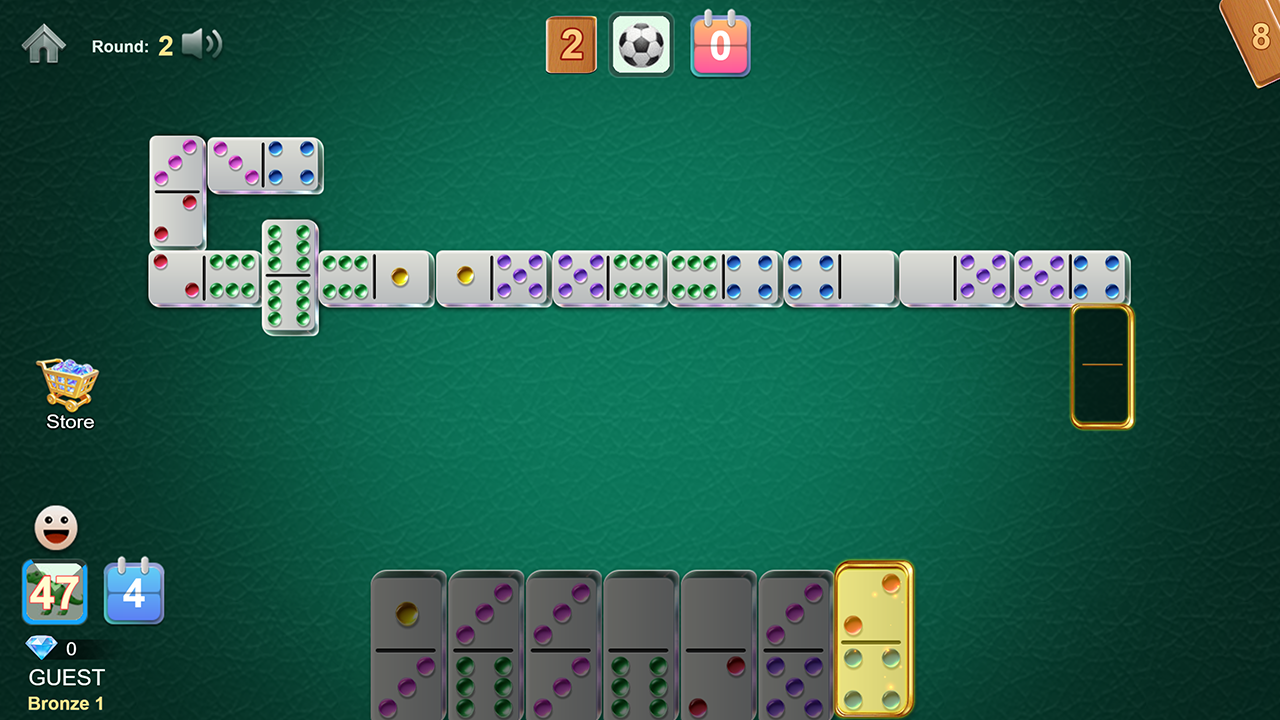 DOMINO Medals screenshot