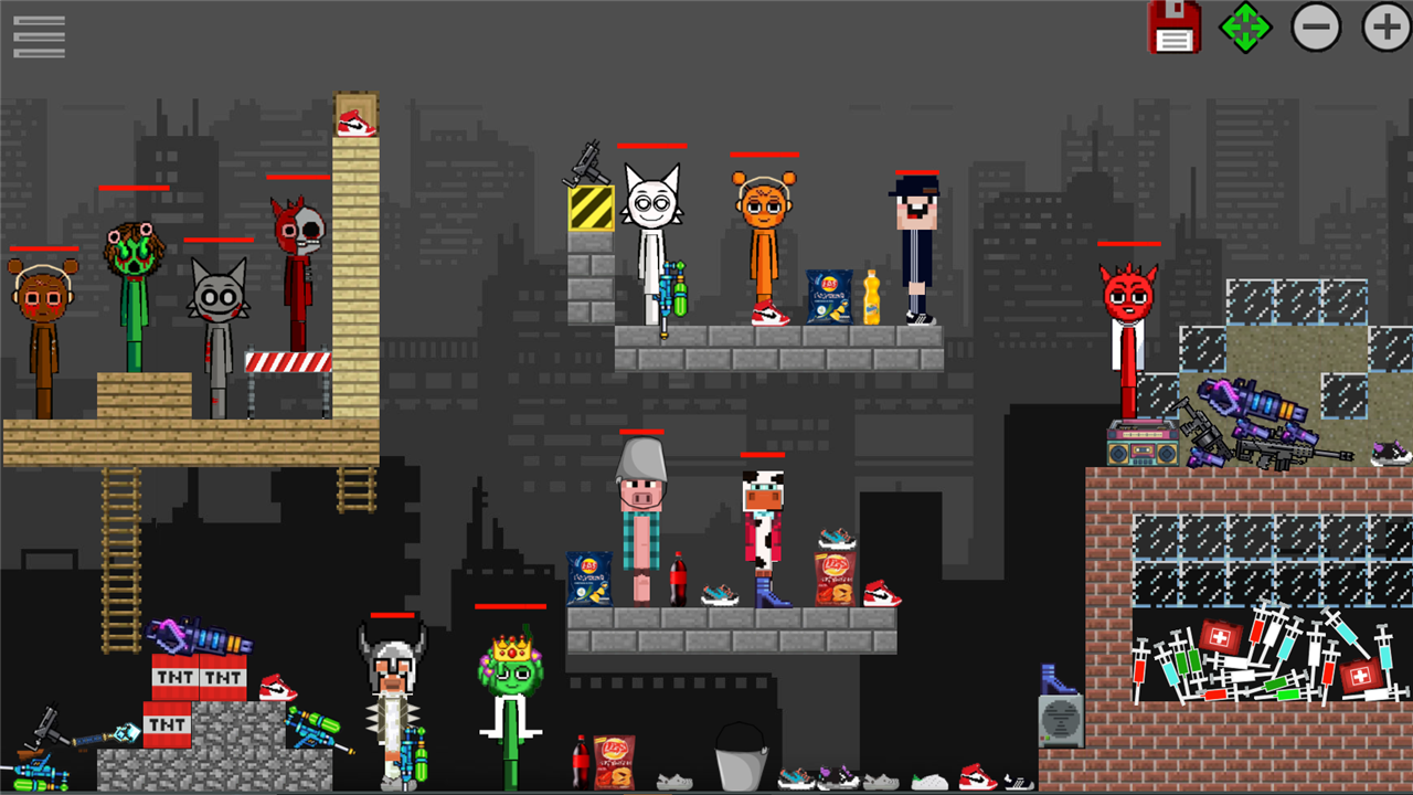 Super playground: noobs, chips and cola! — screenshot 2