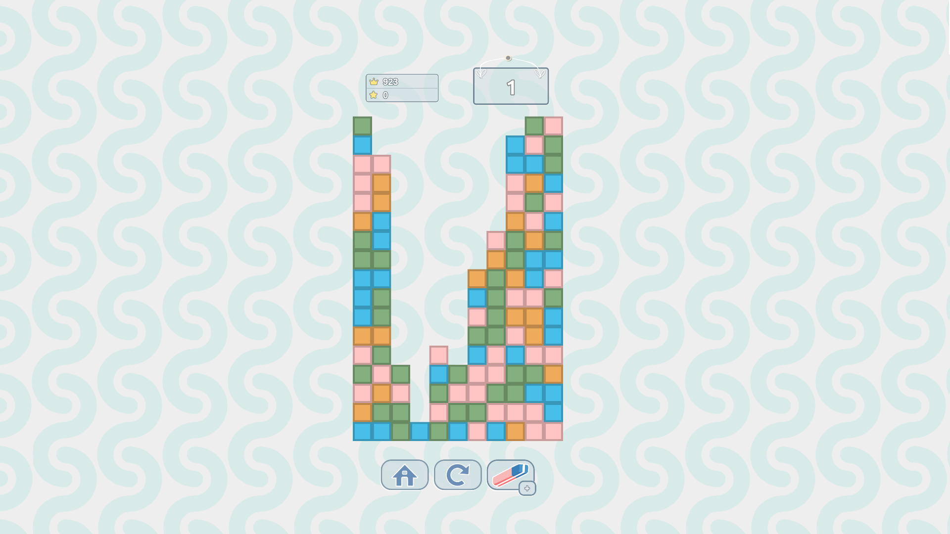 Blocks: clear the field — screenshot 1