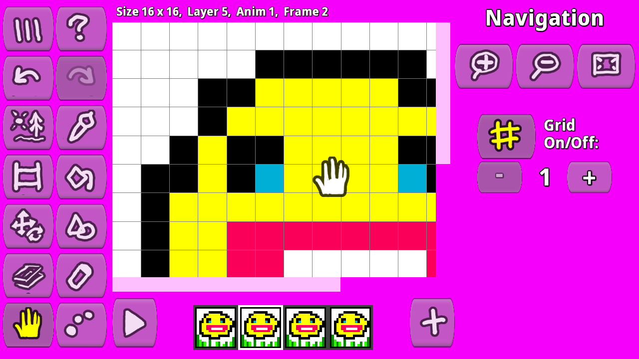 Pixamator (Pixel Animator 2) screenshot