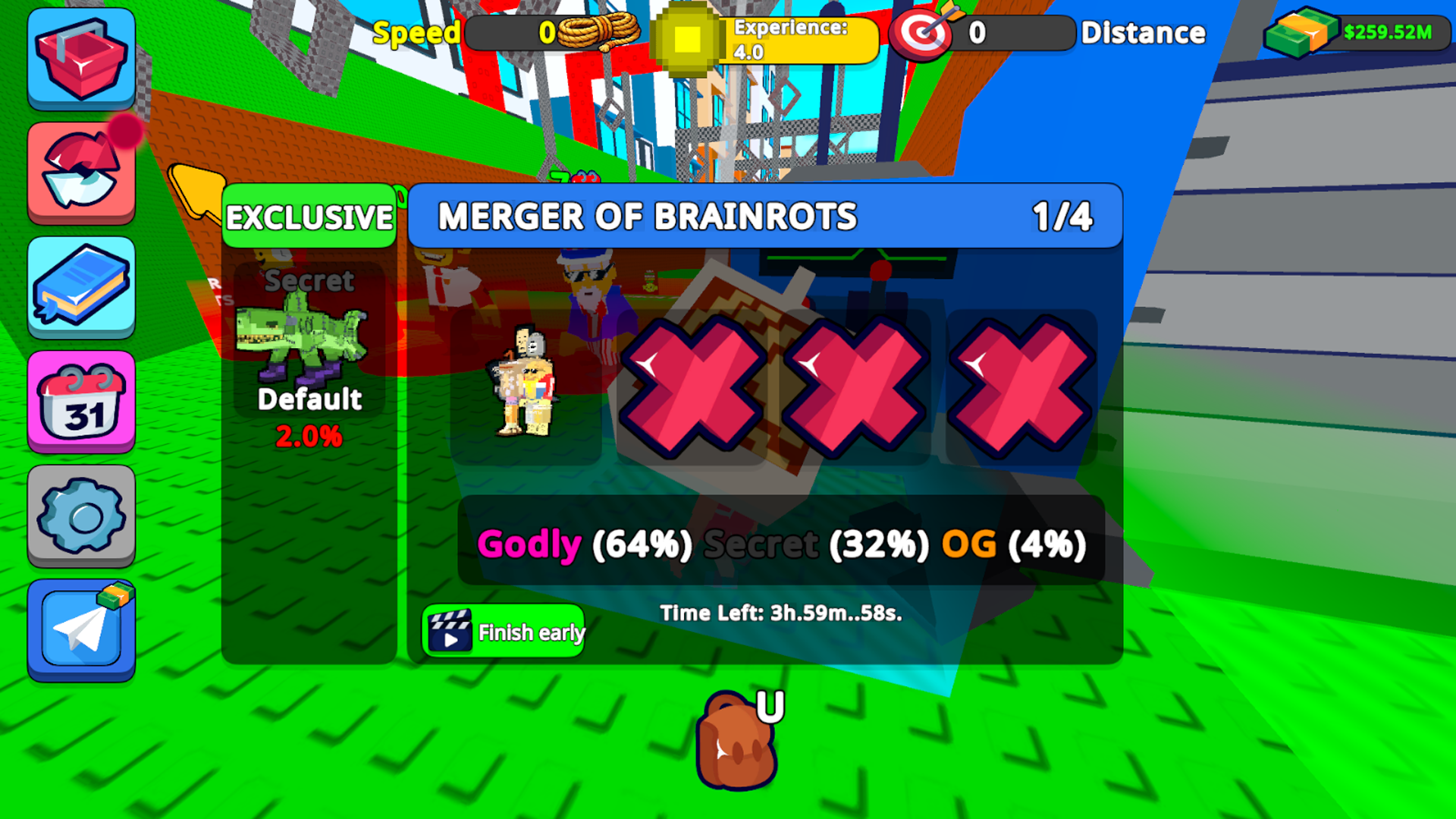 Obby: Swing for brainrots! screenshot