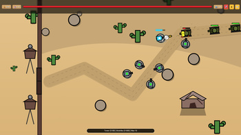 Desert Defense. Towers.