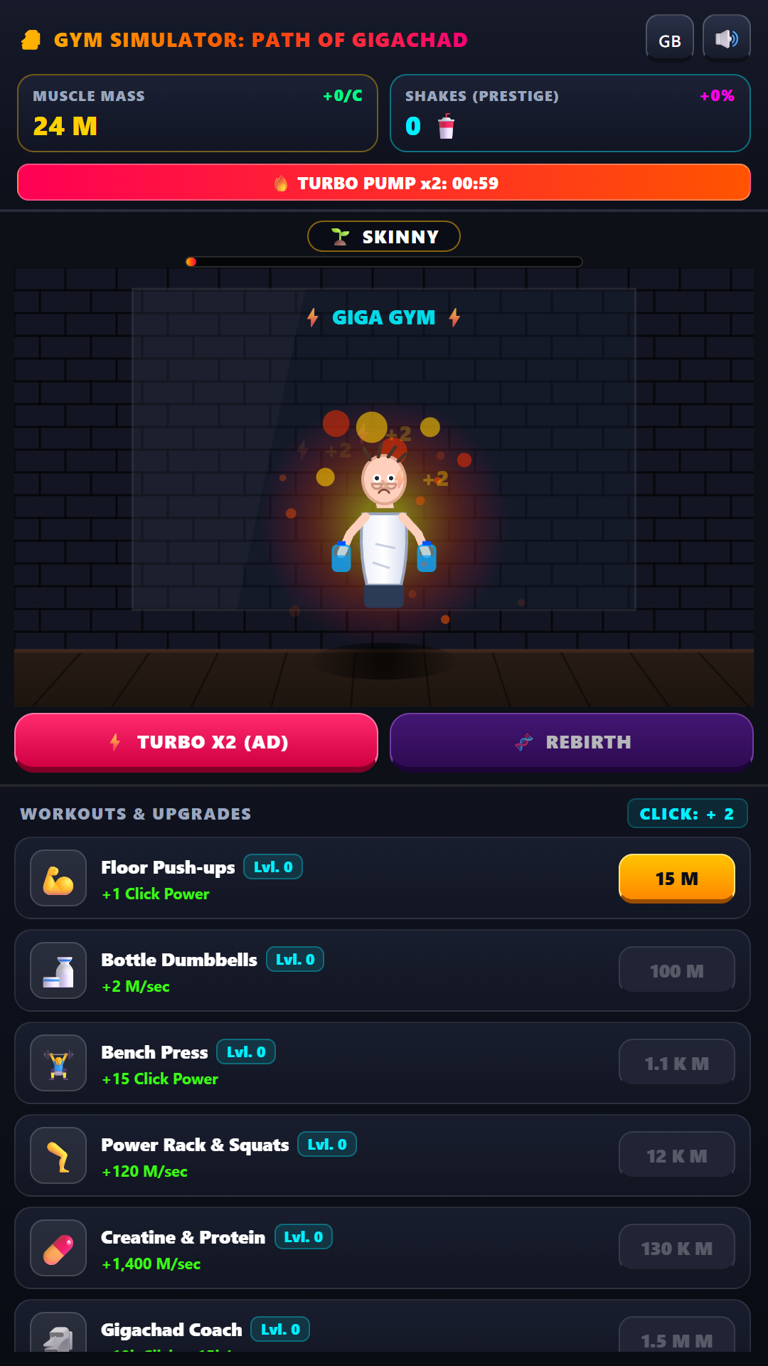 Gym Simulator: Path of Gigachad screenshot 5