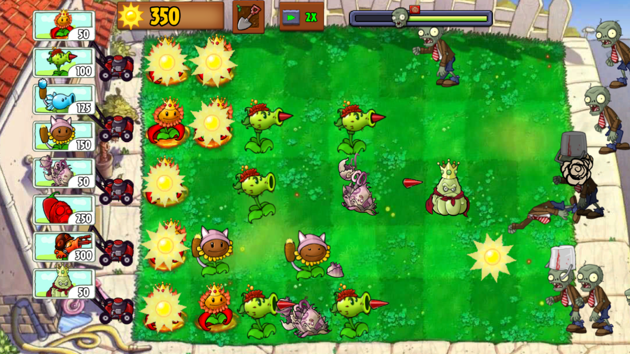 New Hybrid mod. Plants vs Zombies screenshot