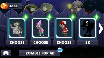 Zombie Evolution: Zombies vs Plants Fusion mode