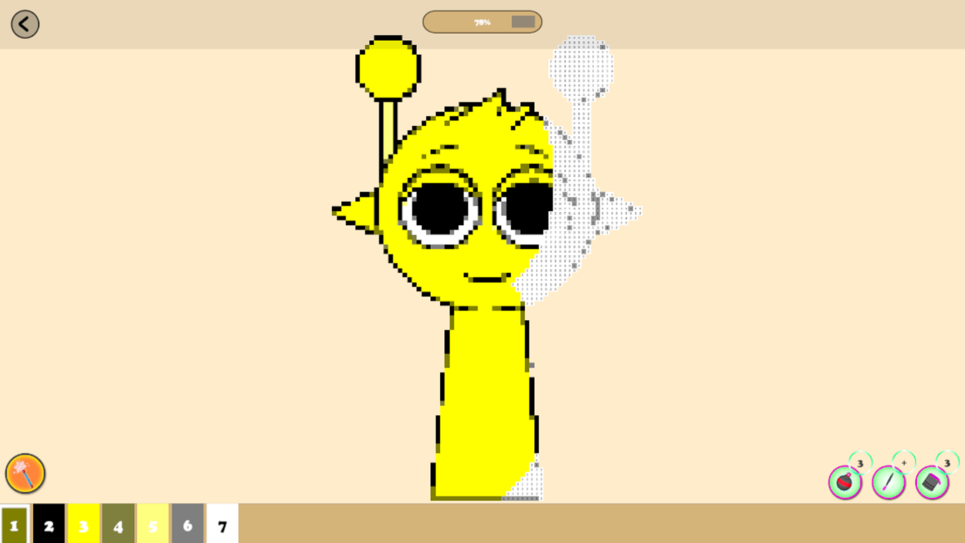 Sprunki: Paint by Numbers screenshot