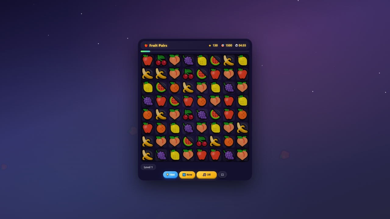 Fruit Pairs — screenshot 2