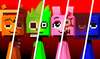 Sprunki 3D: Guess by Sound!