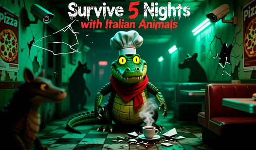 Survive 5 Nights with Italian Animals  loading=