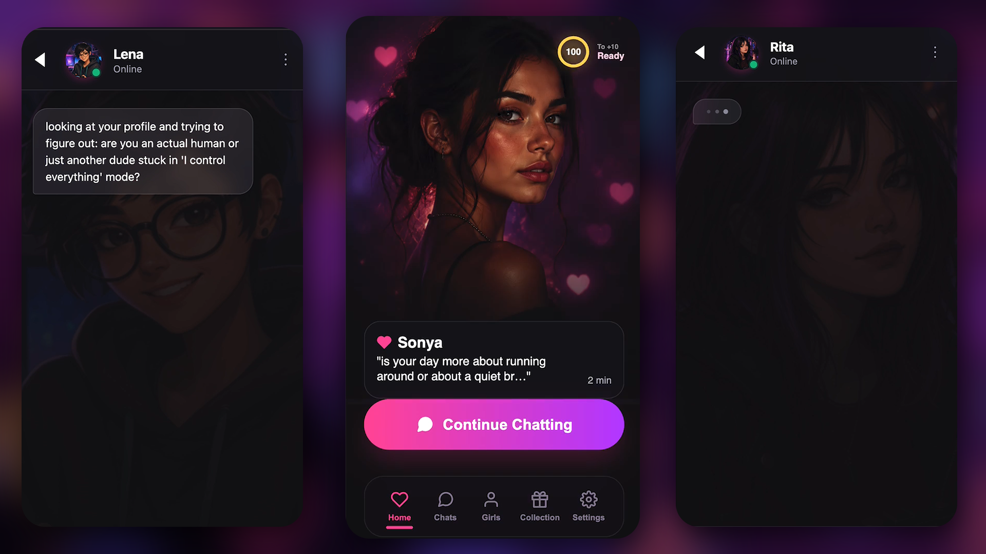 New Chat: Chat With Your Favorite Girlfriends! screenshot