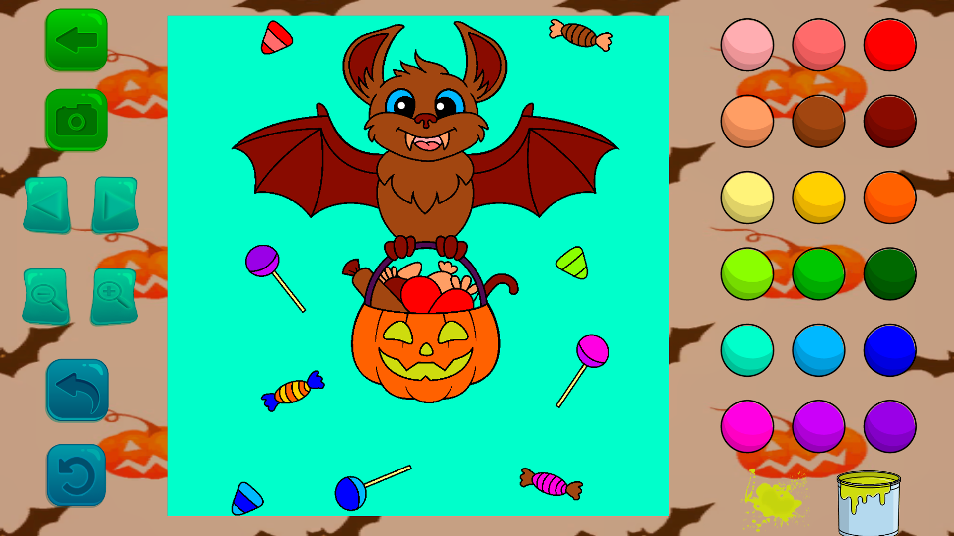 Halloween Coloring ASMR screenshot
