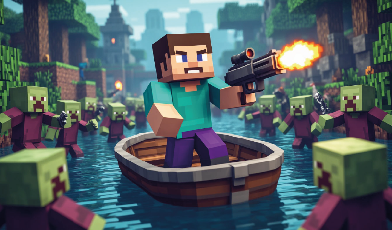 Нубик Против Зомби game cover