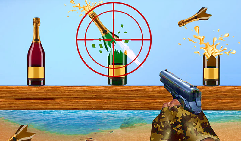 Bottle Shooting 3D game cover