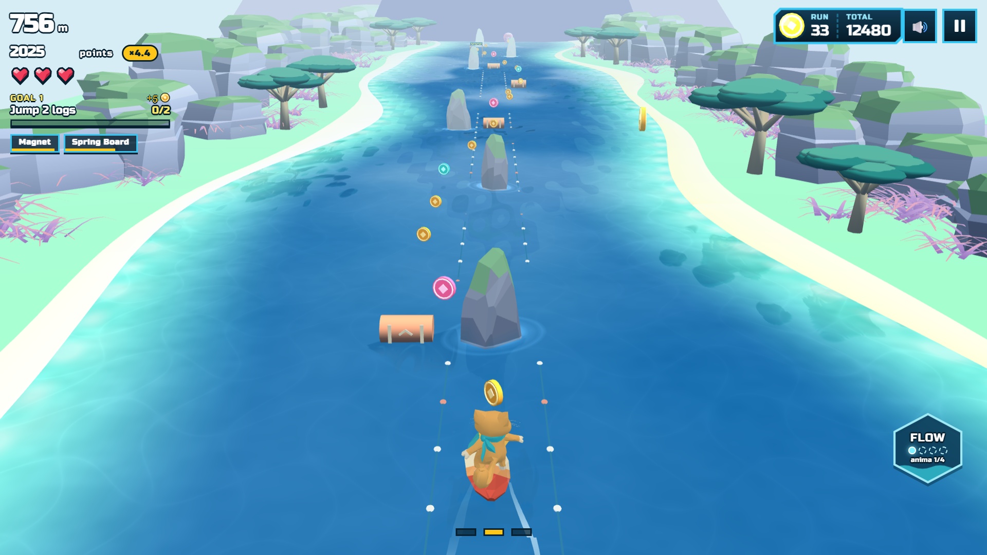 Flow Board: Parkour Runner screenshot 6