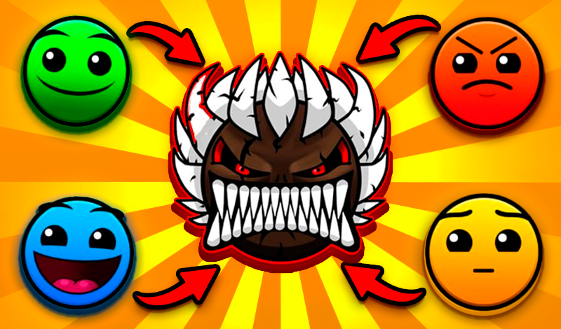 Meger Geometry dash game cover