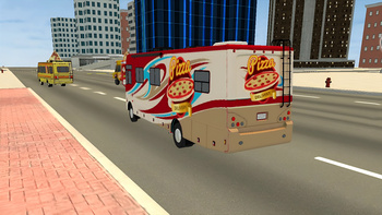 Pizza Delivery City Simulator