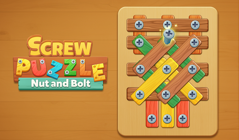 Screw Puzzle: Nut and Bolt game cover