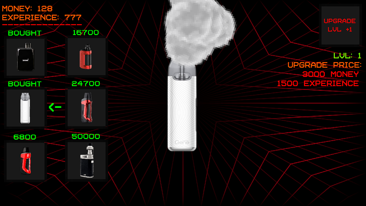Vaper Simulator: Lots of steam screenshot