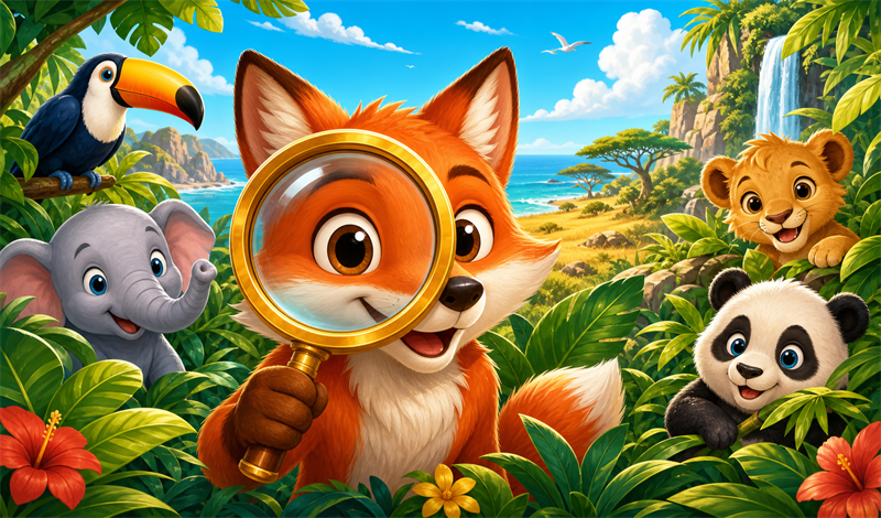 Find Animals game cover