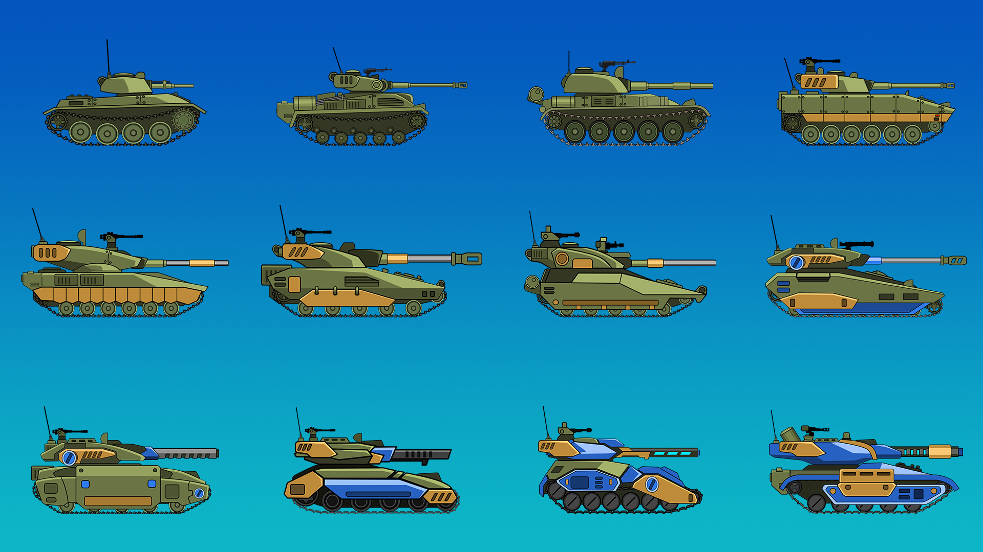 Defender: Tanks Merge screenshot