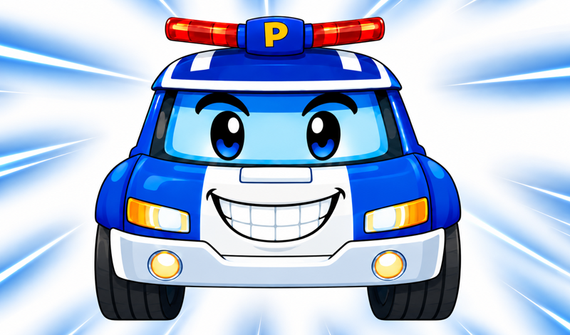 Robocar Poli - wonder puzzle game cover