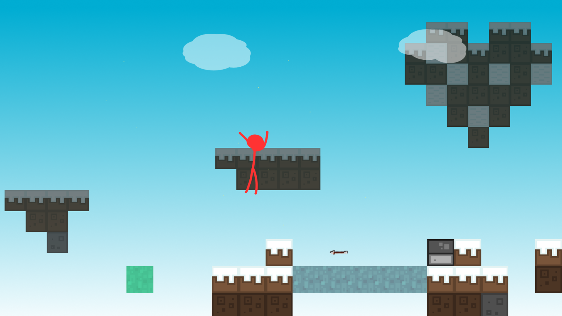 Стик Паркур: Мир Крафта — screenshot 4