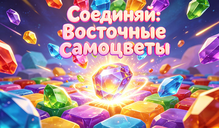 Соединяй: Восточные самоцветы