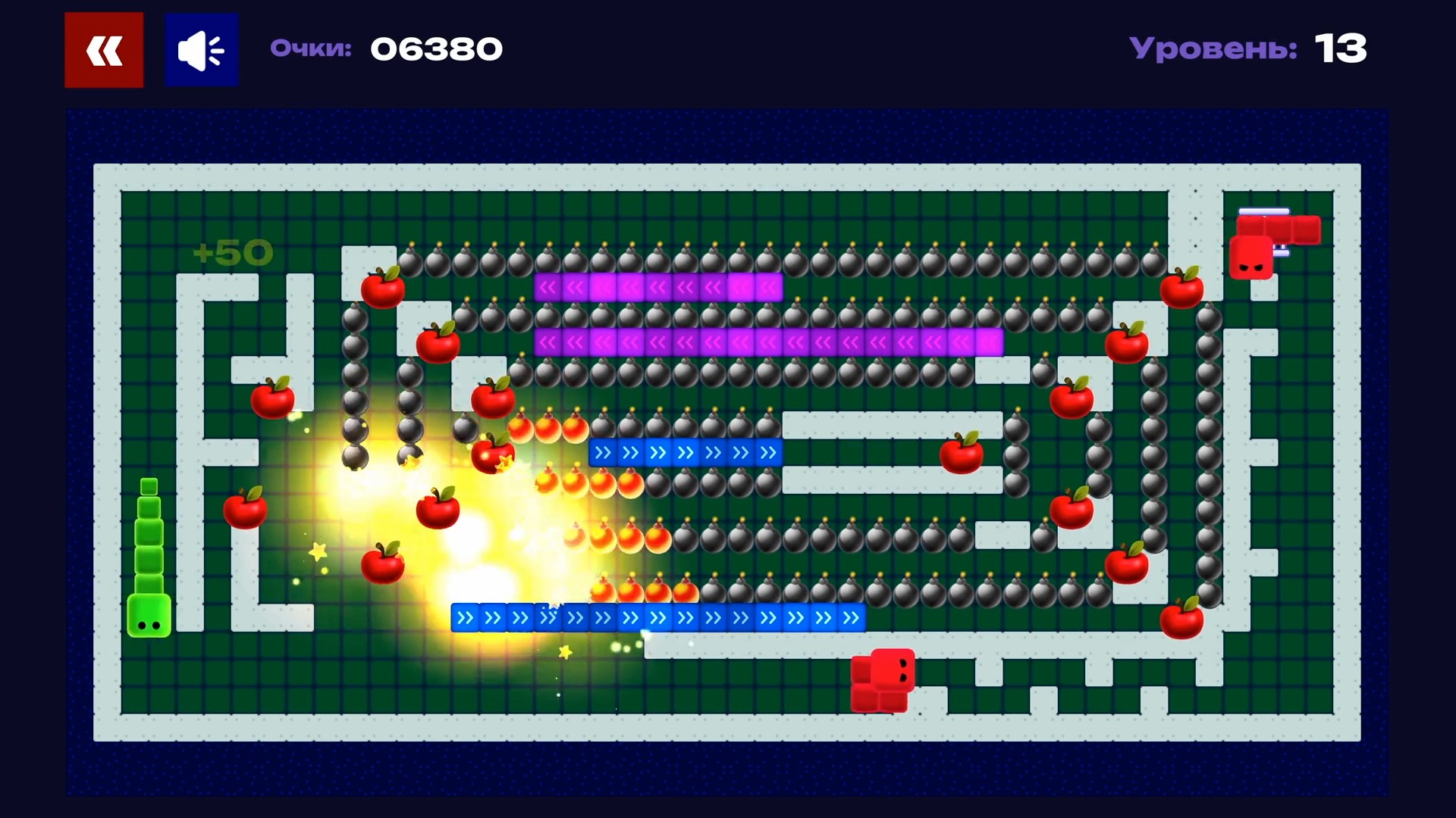 Змейка - собирай алмазы! — screenshot 4