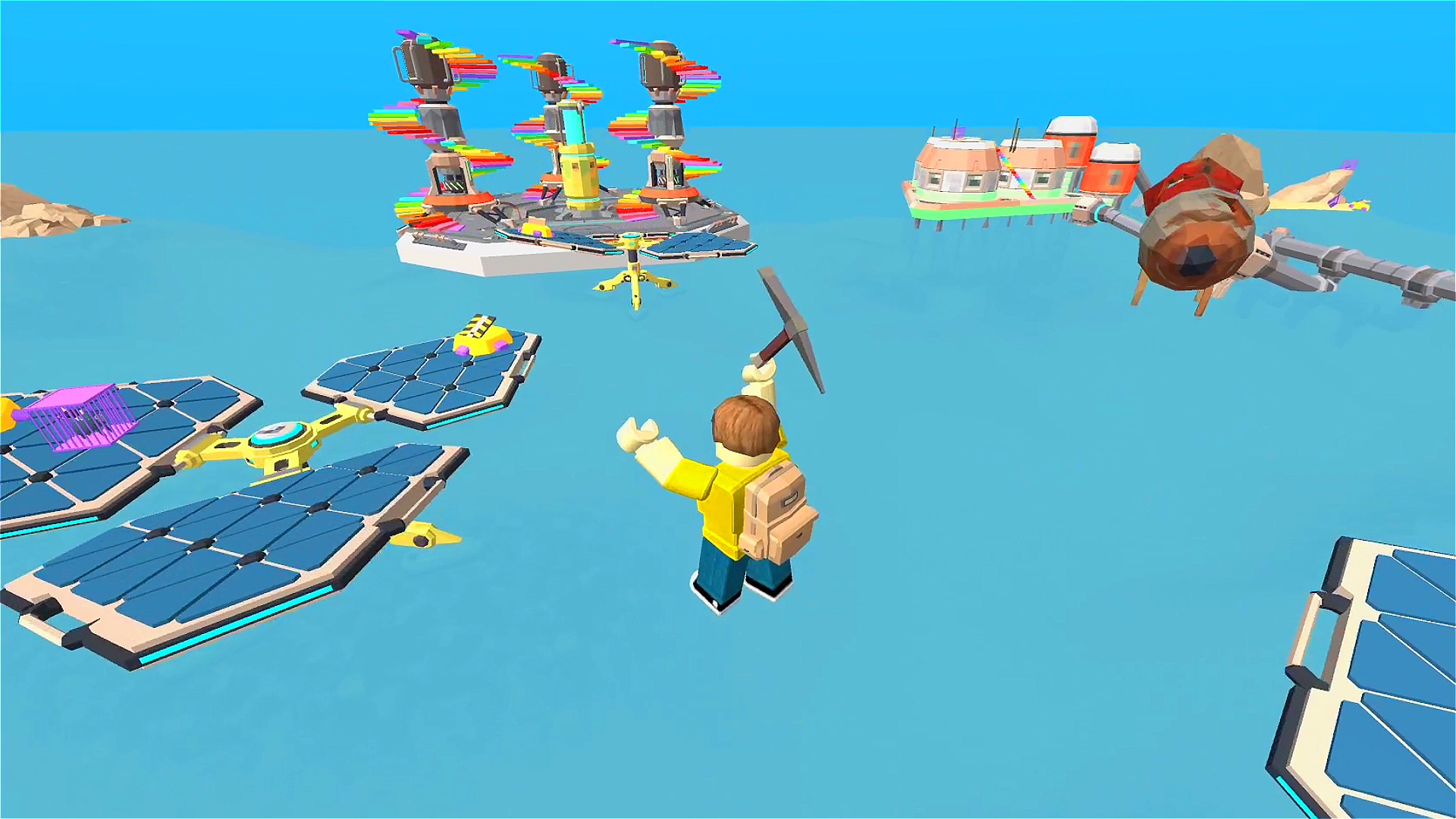 Obby: Beast Games on the island screenshot