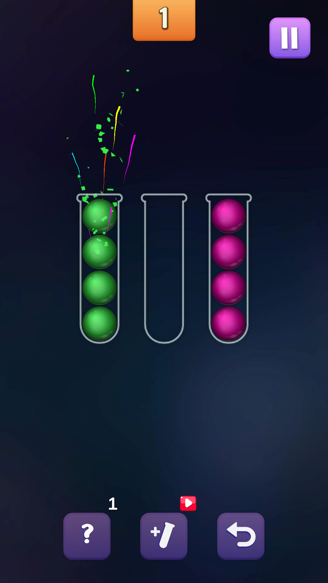 Sort Colored Balls Puzzle screenshot 7