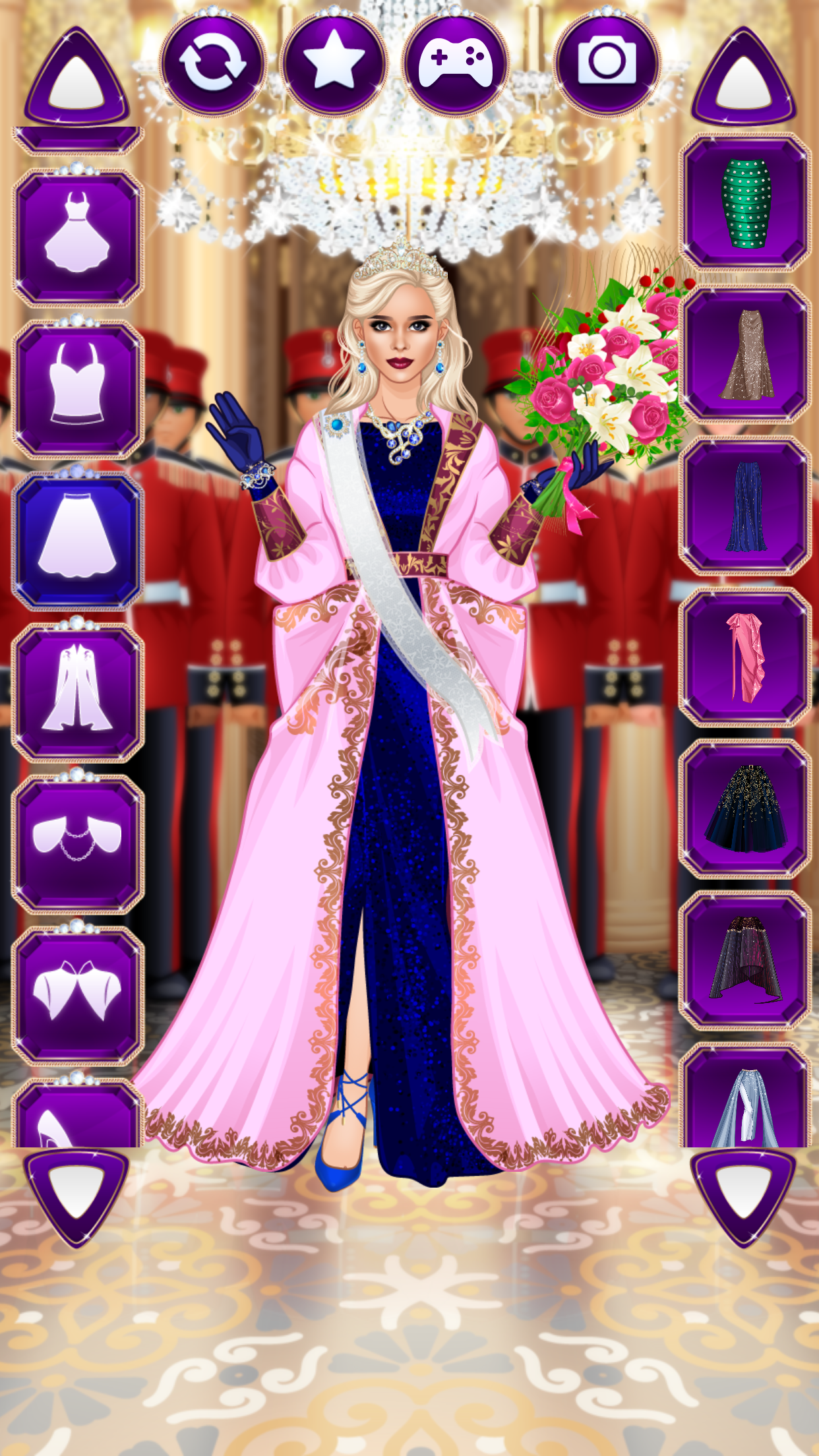 Royal Fashion Dress Up screenshot 11