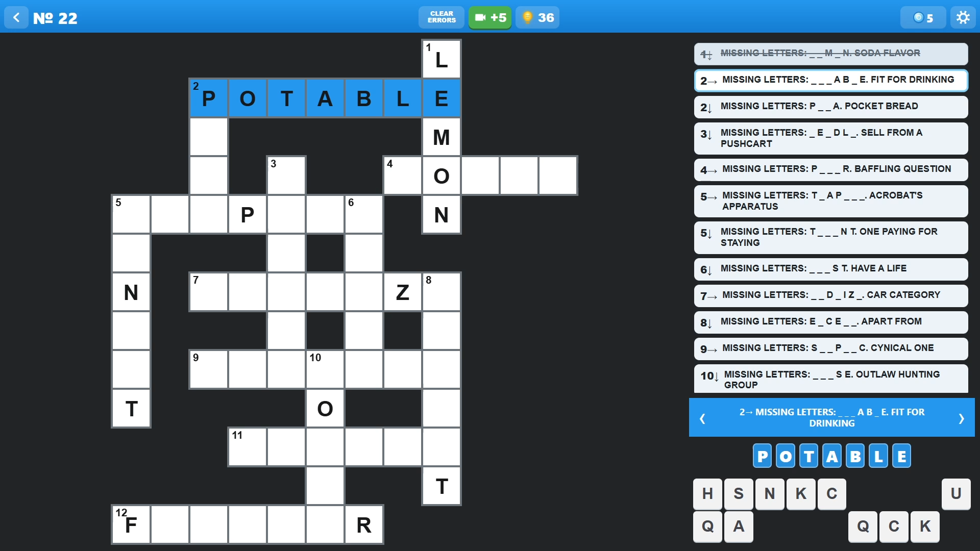 Cozy Crosswords: 3-in-1 Collection — screenshot 4