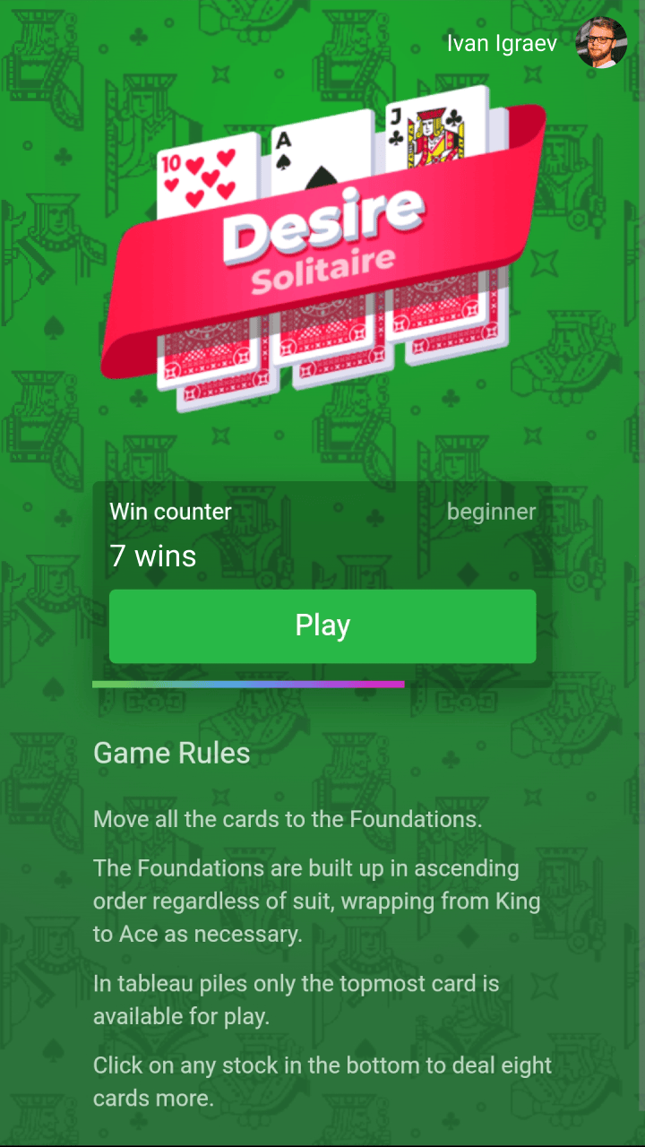 Desire Solitaire screenshot 6