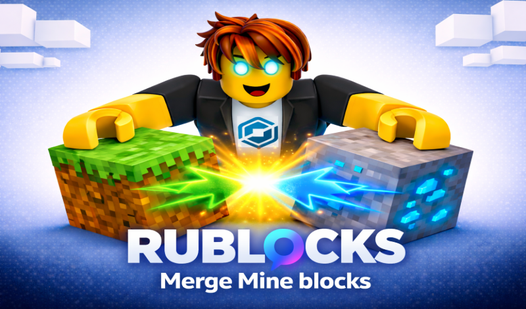 Rublocks: Merge Mine blocks