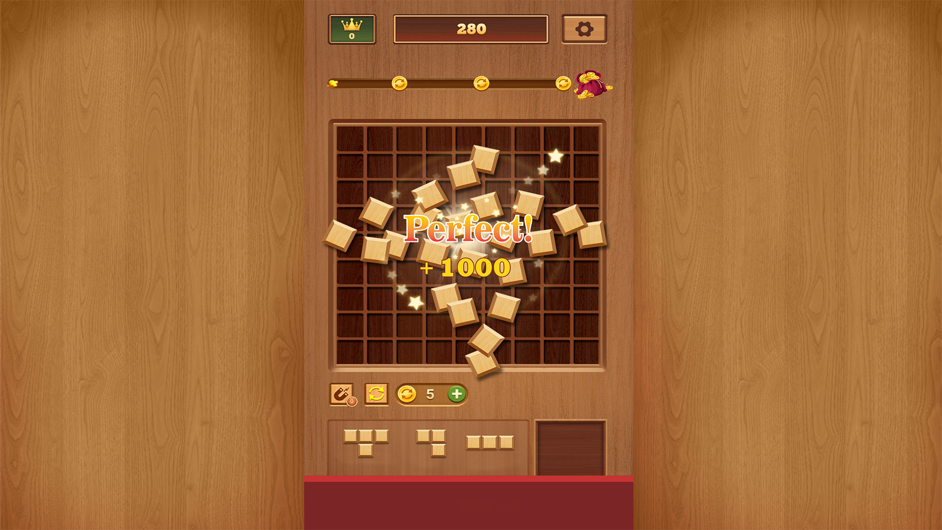 Wood Block Puzzle screenshot